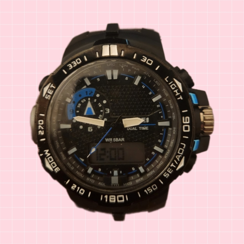 Skmei 1081 Analog Digital Watch